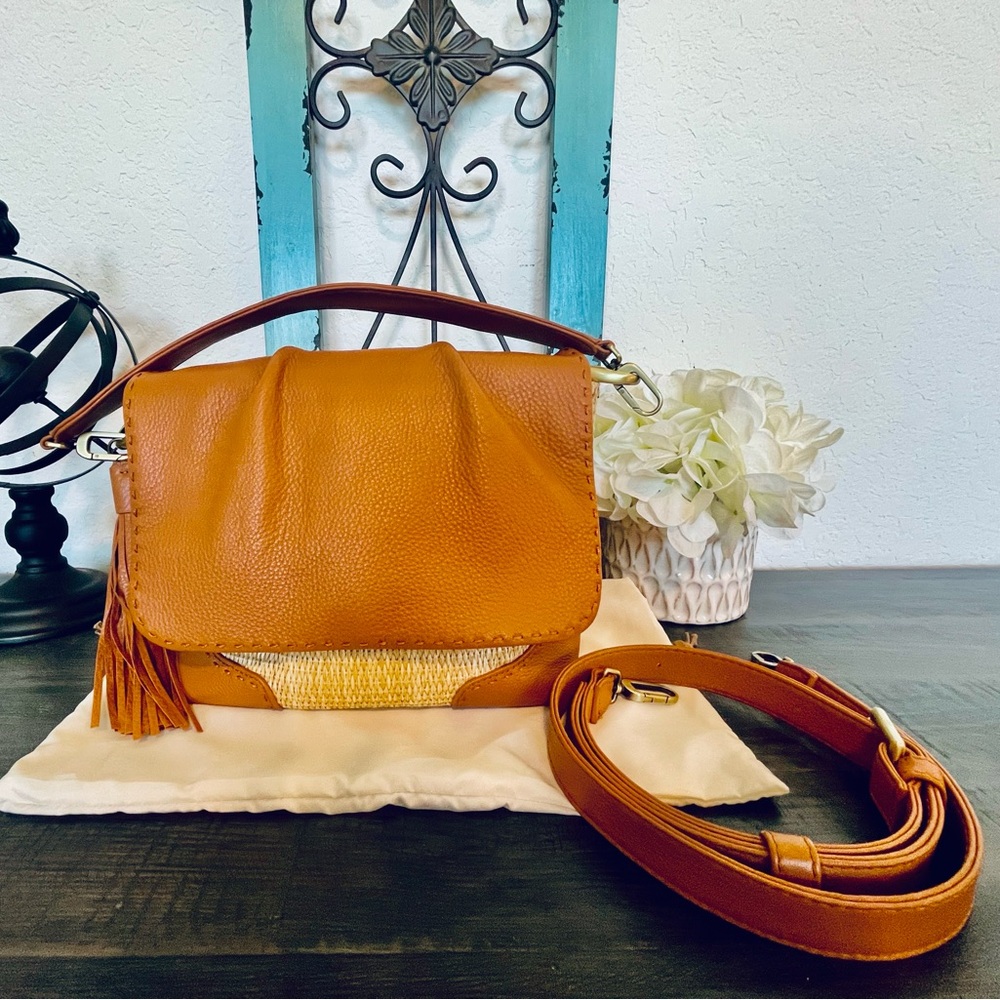 HOBO Harley Pebbled Leather Shoulder/Crossbody Bag